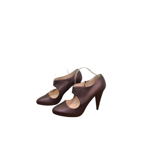 Prada Women´s Brown Leather Exposed Zip...